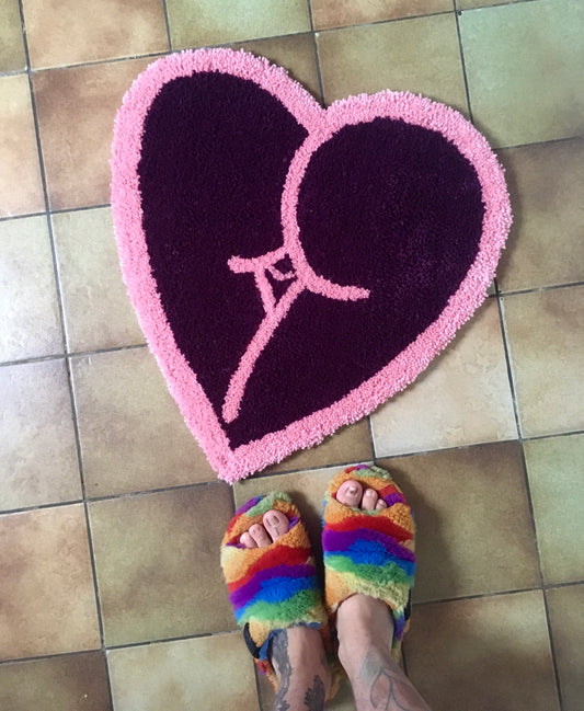 Peachy rug
