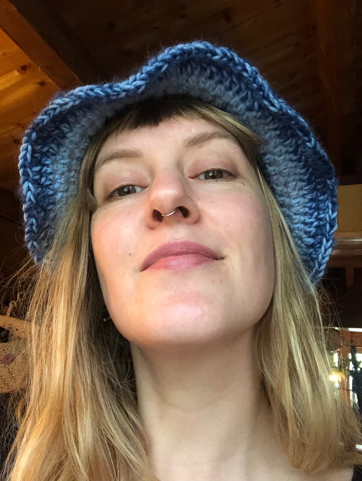 Crochet Bowler Hat