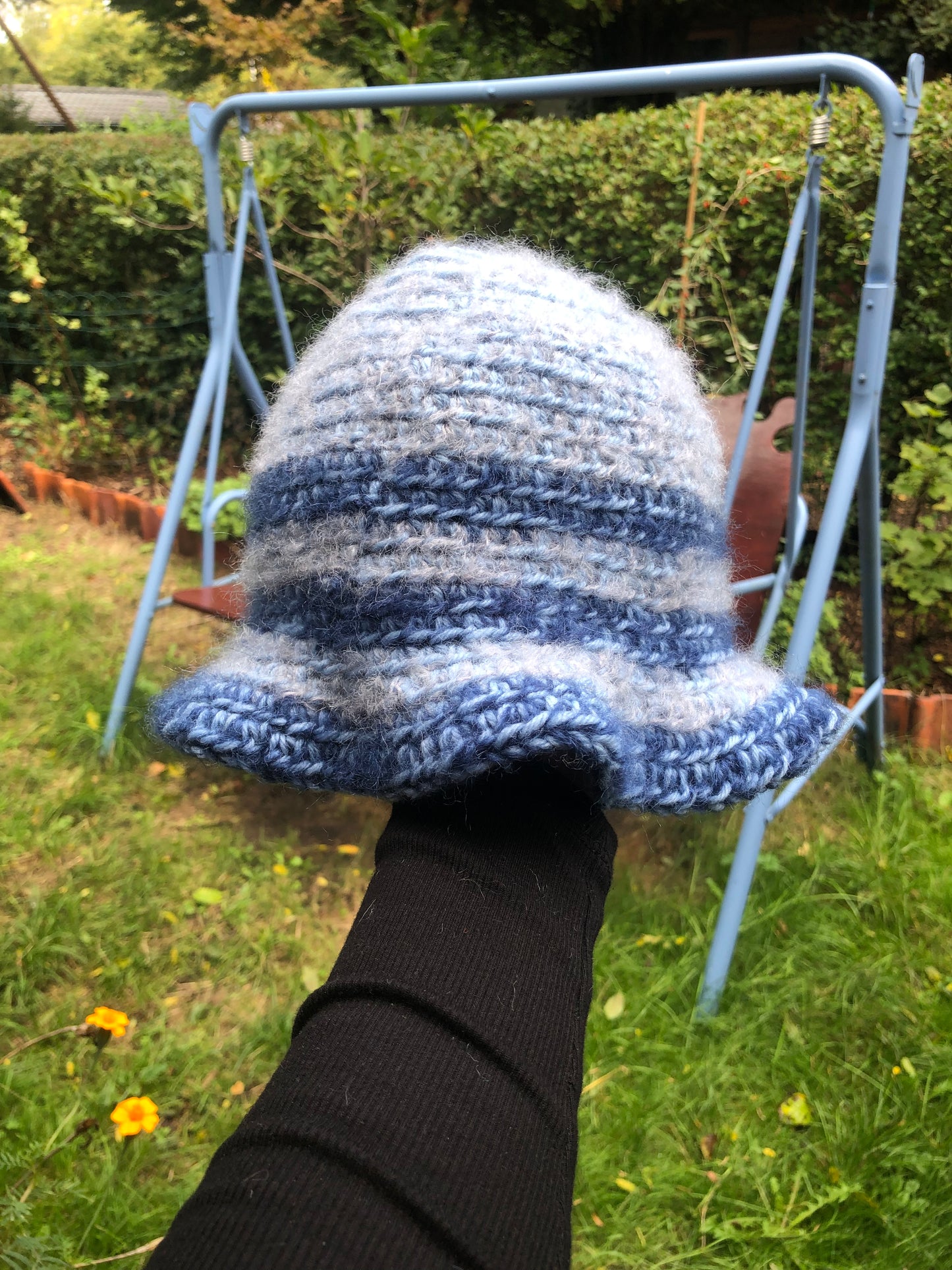 Crochet Bowler Hat