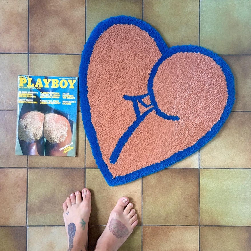 Peachy rug