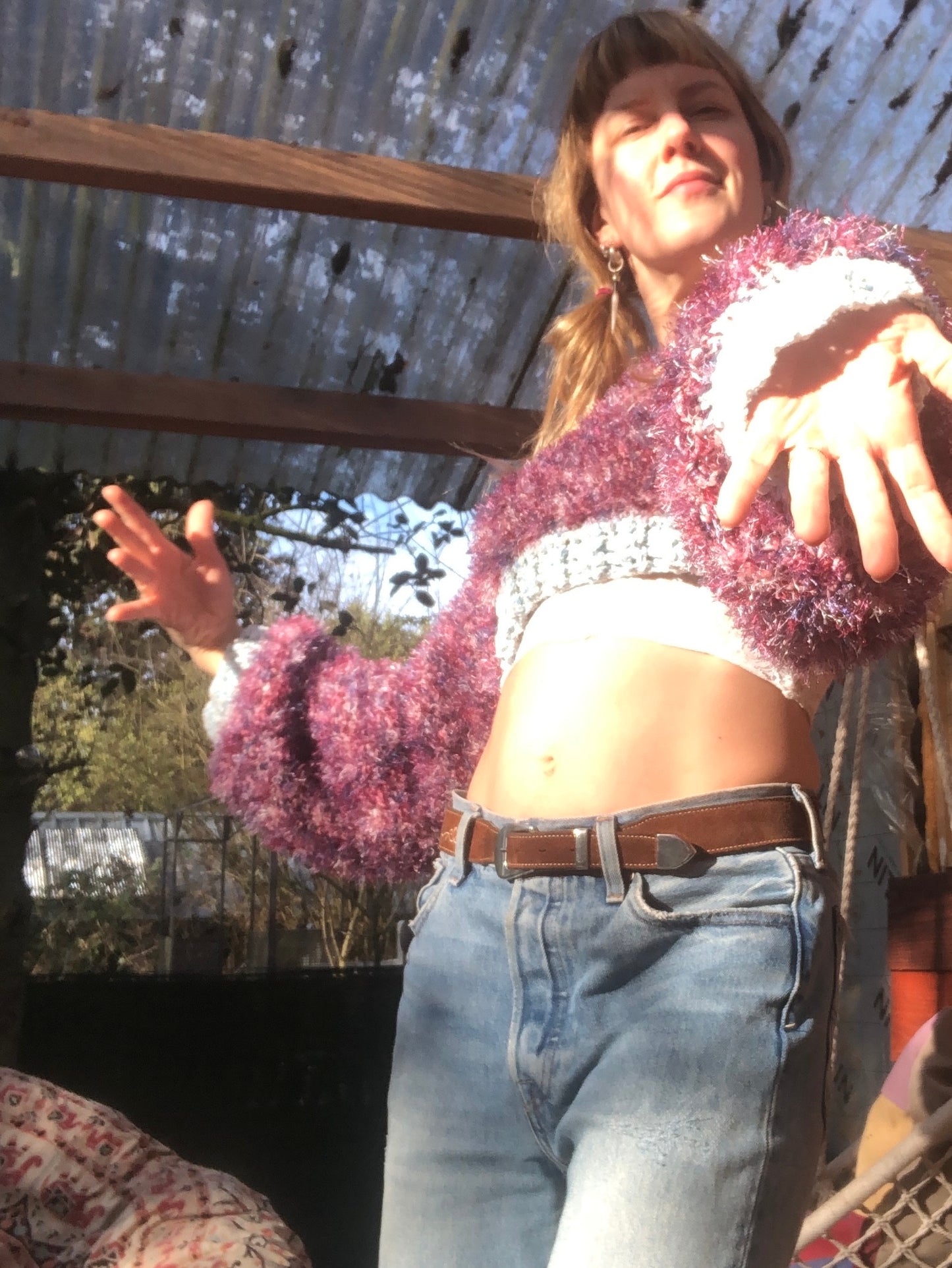 The Ultimate Fluffy Shrug